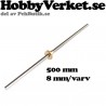 Gängstång med trapetsgänga 8x8mm. Tr8x8.00 x 500mm