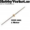 Gängstång med trapetsgänga 8x8mm. Tr8x8.00 x 1000mm