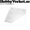 Vinkel aluminiumprofil 20-serie mm..