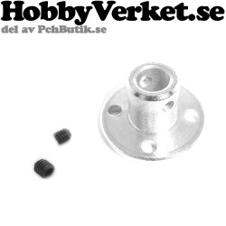 Axel-koppling med fläns, För 6 mm axel