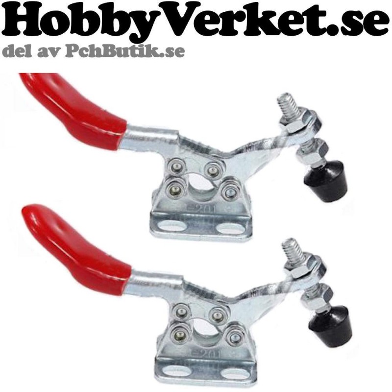2-Pack, Snabb klämma 27 Kg, för jigg, mall och fixering