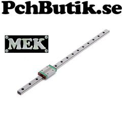 Linjärlager MGN12 400mm, block och rail. MEK
