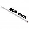 8 mm x 400 mm optiskt riktad, kromad stålaxel. MEK