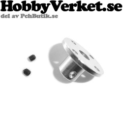 Axel-koppling med fläns, För 4 mm axel