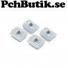 4-pack. T-Spår mutter M5, aluminiumprofil 20-serie